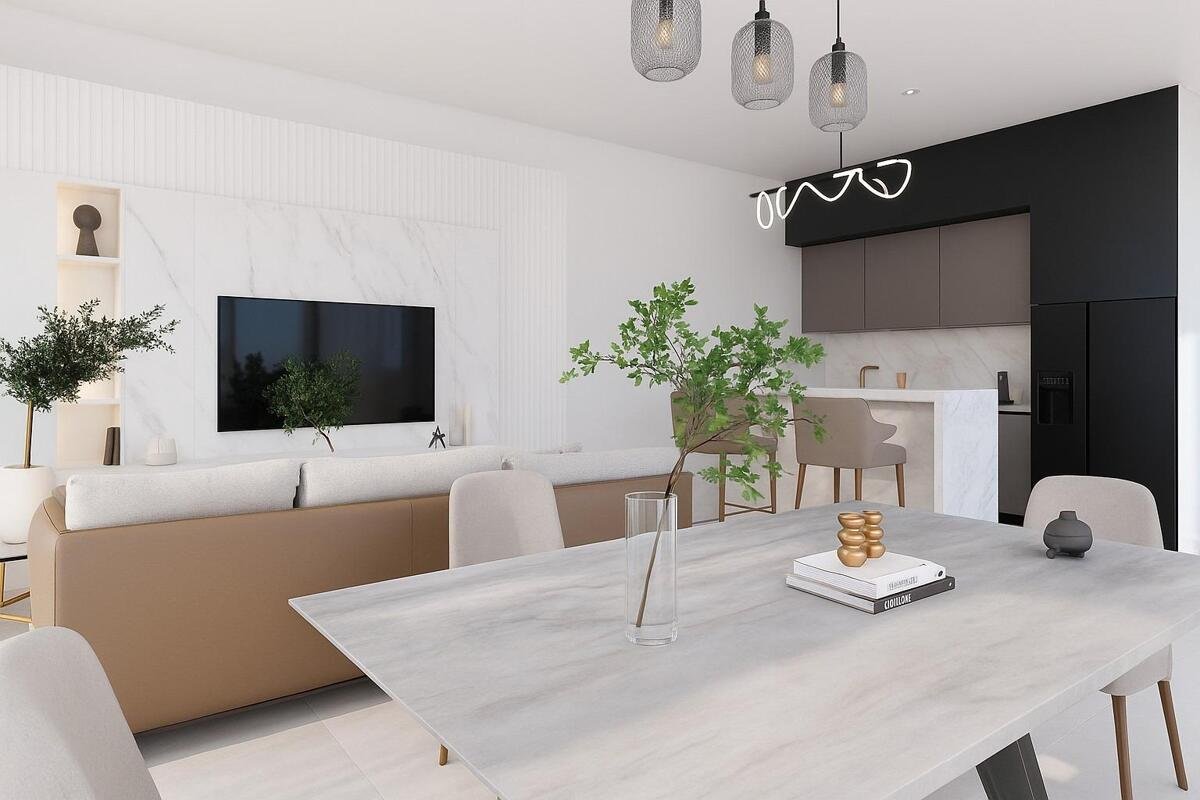 Neubau, 3 Schlafzimmer, 3 Badezimmer Wohnung in Estepona
