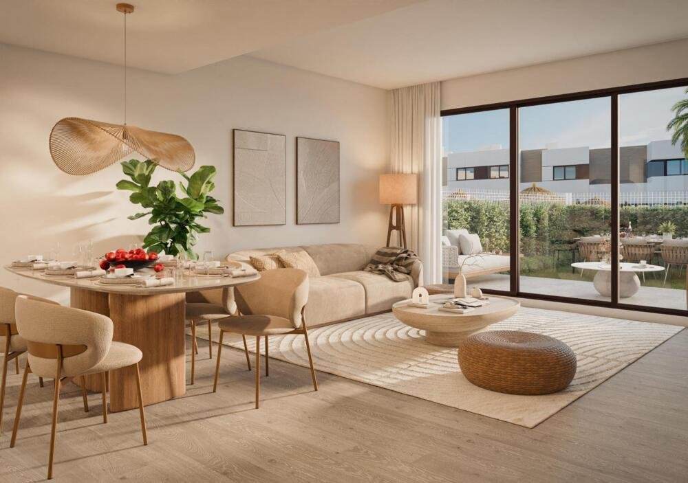 Neubau 3-Zimmer-Reihenhäuser in Mijas