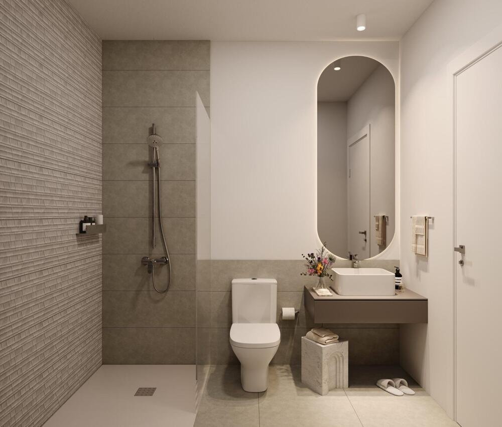 Neubau 3-Zimmer-Reihenhäuser in Mijas