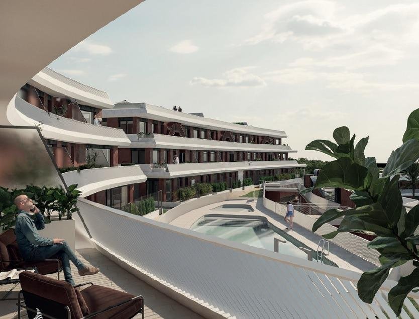Neubau, 2-Zimmer, 2-Bad-Wohnung in Mijas