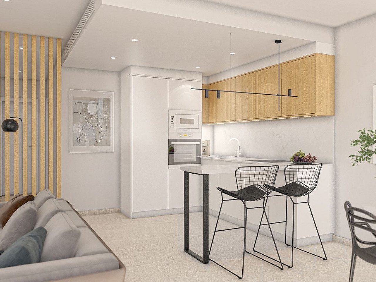Neubau-Apartments mit avantgardistischem Design