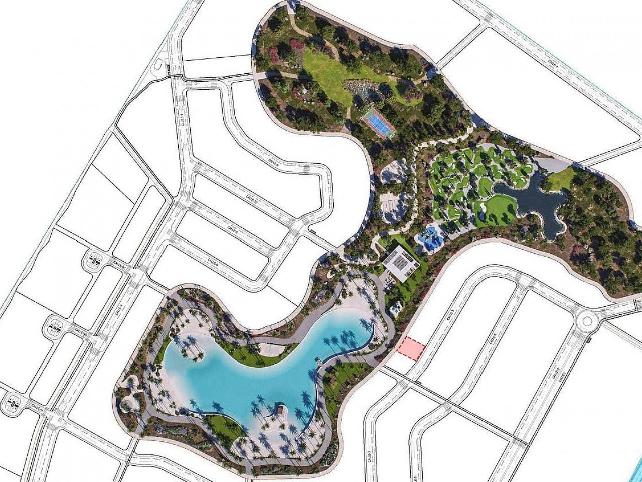 Exklusive Neubau-Villa in Frontlage am spektakulären Santa Rosalia Lake and Life Reso