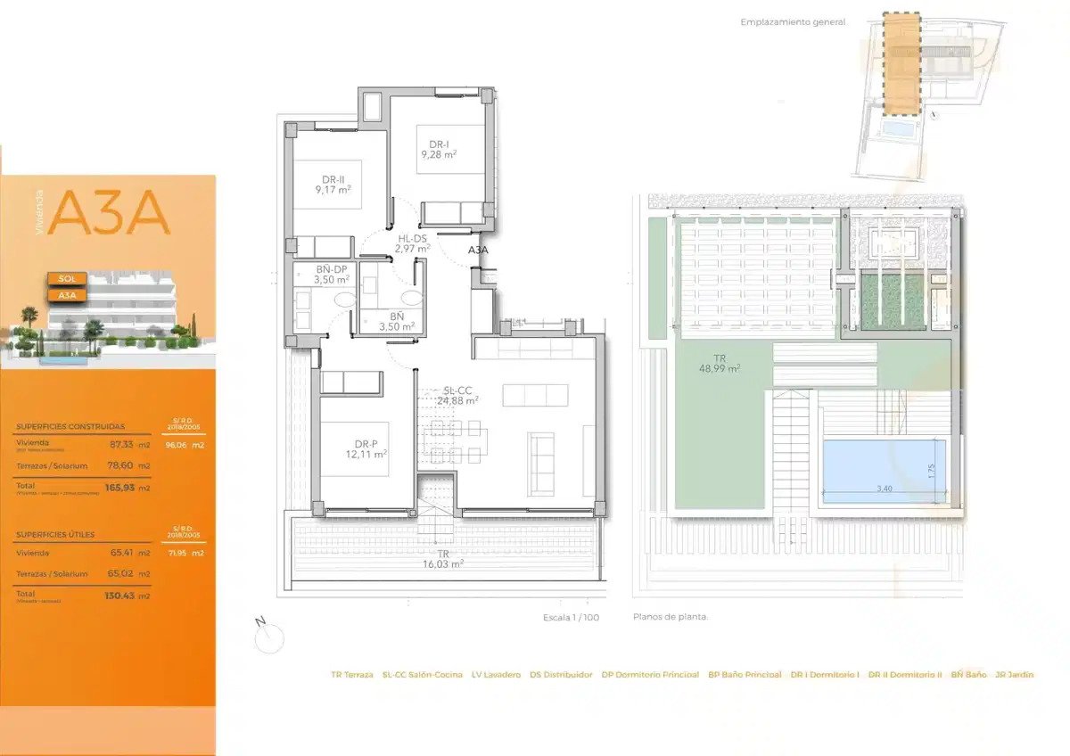 3-Zimmer, 2-Bad Penthouse mit privatem Solarium in Torremolinos