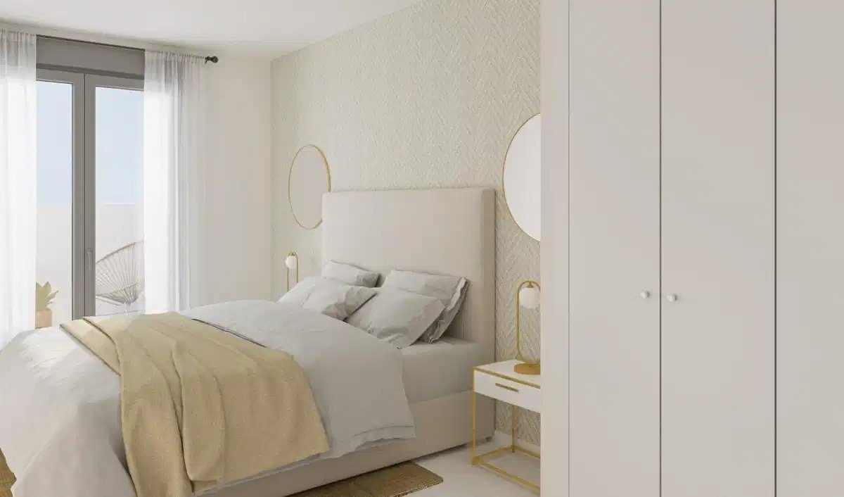 2-Zimmer, 2-Bad-Penthouse mit Panoramablick auf das Meer in Benalmádena Pueblo