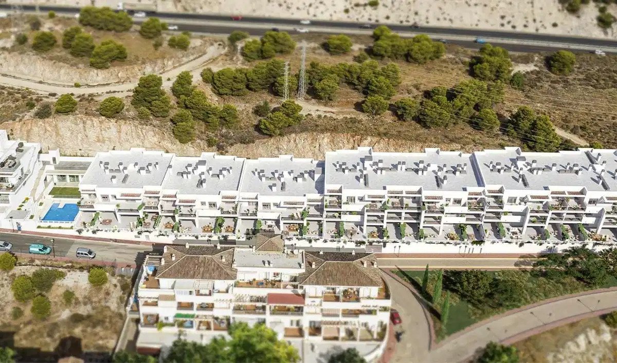 3-Zimmer, 2-Bad-Penthouse mit Panoramablick auf das Meer in Benalmádena Pueblo