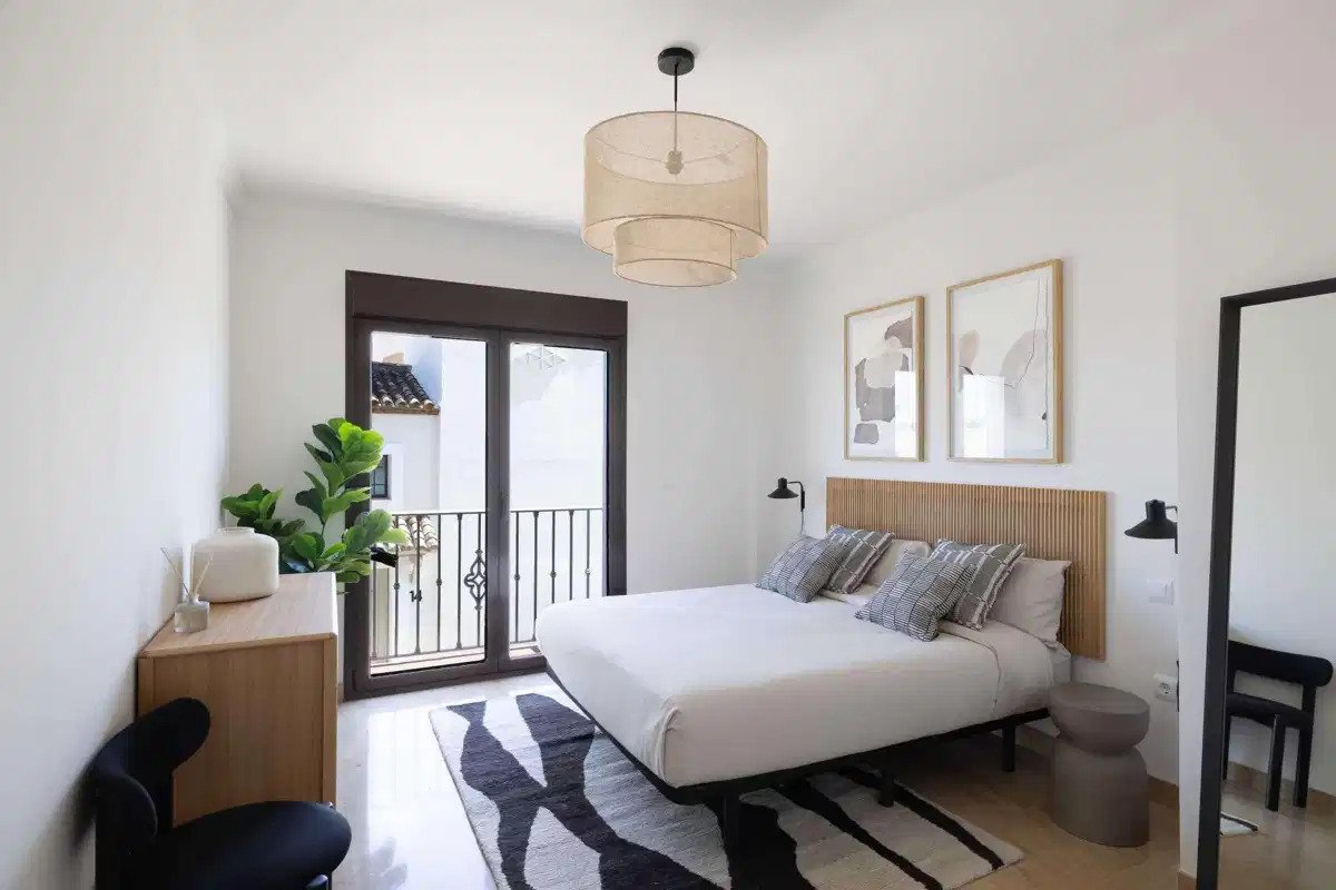 3-Zimmer, 2-Bad Modern Mediterrane Stadthäuser mit Meer- und Golfblick in Estepona