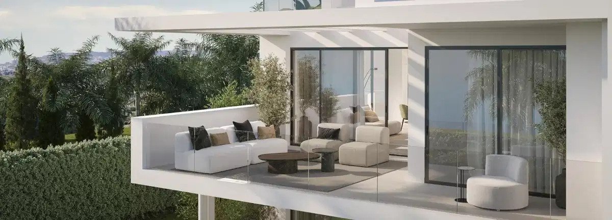 3-Zimmer, 2-Bad Wohnung mit großzügigen Terrassen und Tiefgarage in Estepona
