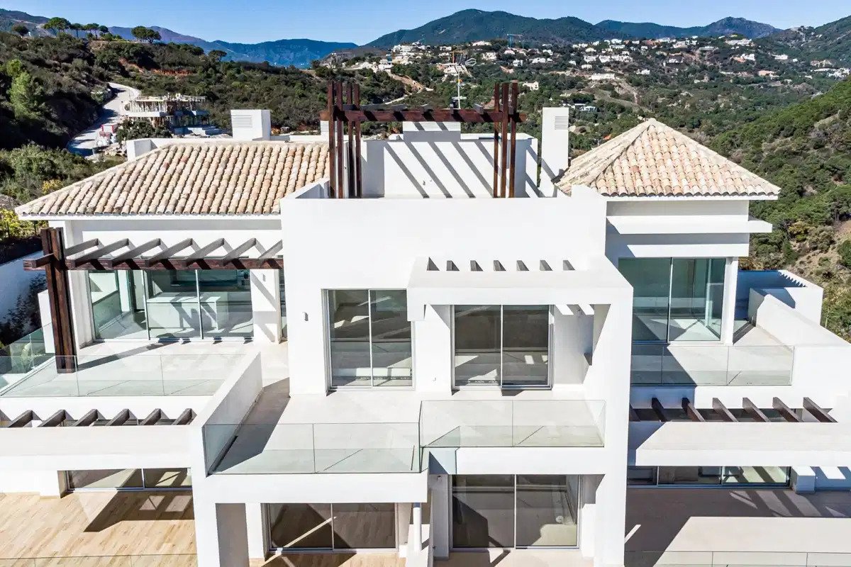 3-Zimmer, 3-Bad Penthouse mit Panoramablick auf das Mittelmeer im Marbella Club Golf Resort