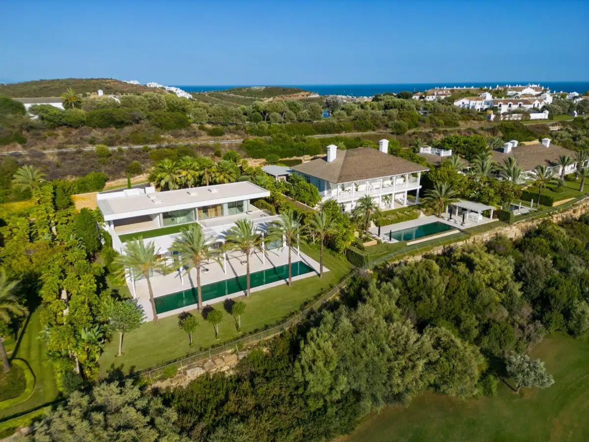 4-Schlafzimmer, 4-Badezimmer Luxusvilla mit Golf- und Meerblick in Finca Cortesín, Casares