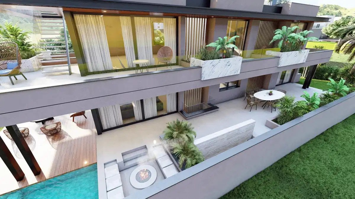 5-Schlafzimmer, 5-Badezimmer Luxus-Kontemporäre Villa mit Panoramablick auf das Meer in El Higueron, Fuengirola