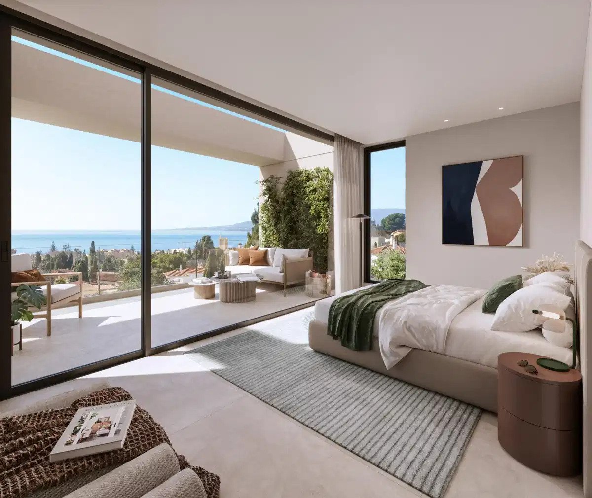 4-Zimmer, 4-Bad Luxus-Reihenhaus mit Meerblick in Pedregalejo, Malaga