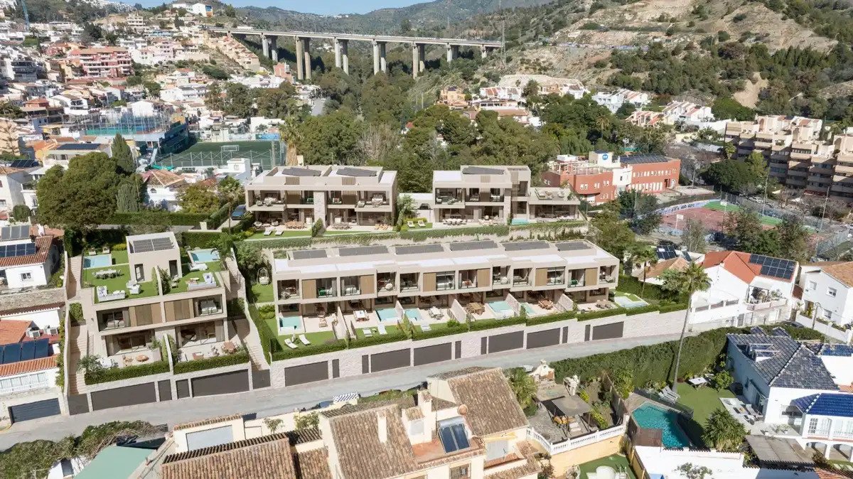 4-Zimmer, 4-Bad Luxus-Reihenhaus mit Meerblick in Pedregalejo, Malaga