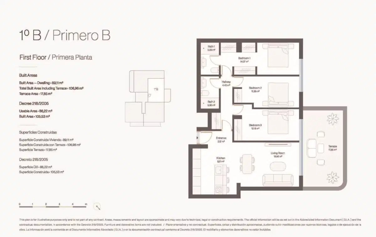 3-Zimmer, 2-Bad Contemporary Apartments mit Dachpool in Las Mesas, Estepona