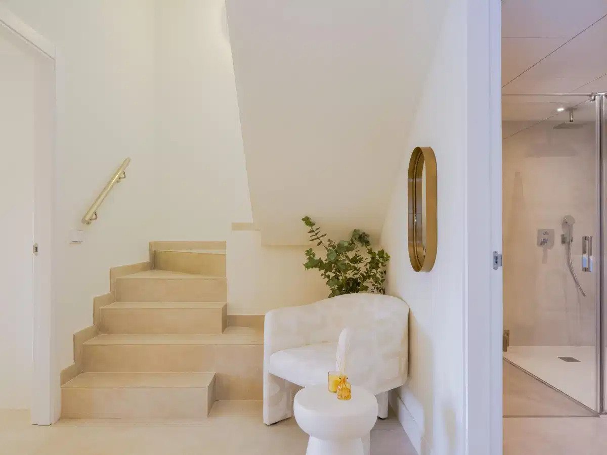 4-Zimmer-Reihenhaus mit 3 Badezimmern, Meerblick und privatem Solarium in El Higuerón