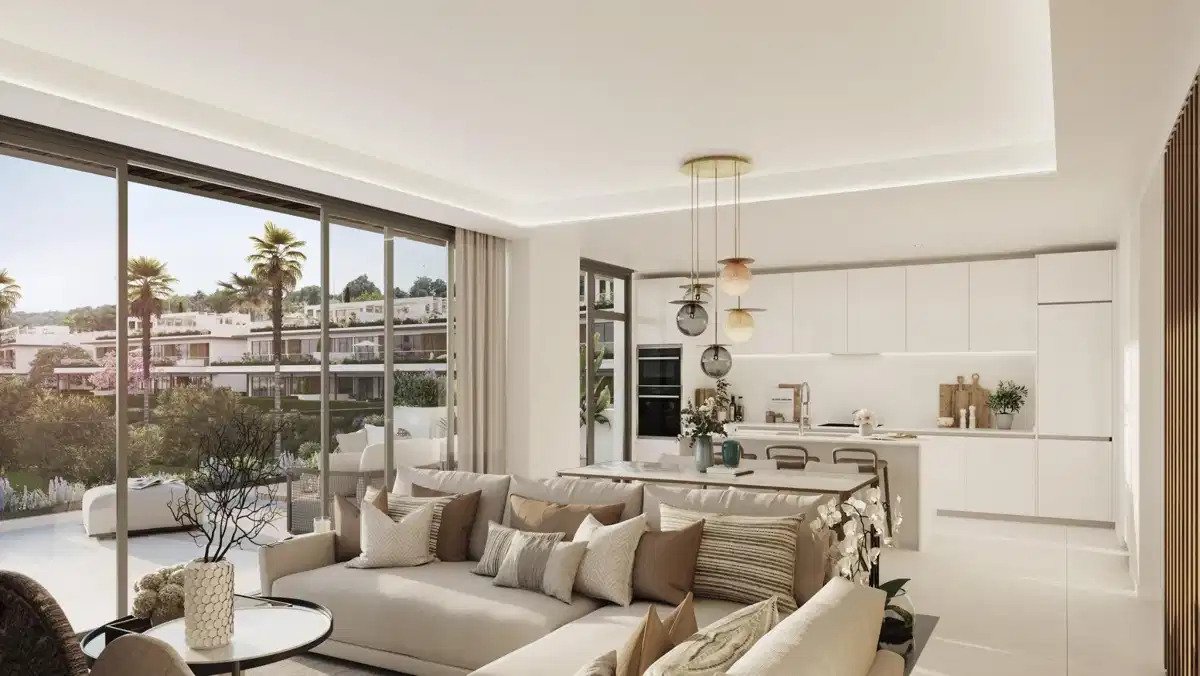 4-Zimmer, 4-Badezimmer Erdgeschoss-Bungalow in einer gesicherten Frontline-Golf-Entwicklung, Marbella