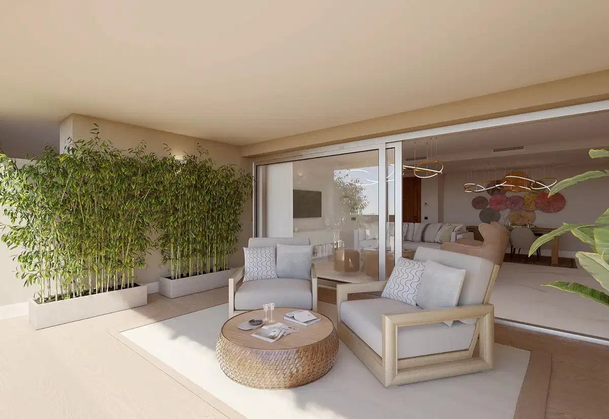 4-Zimmer, 3-Bad Penthouse in San Pedro de Alcantara in der Nähe des Strandes