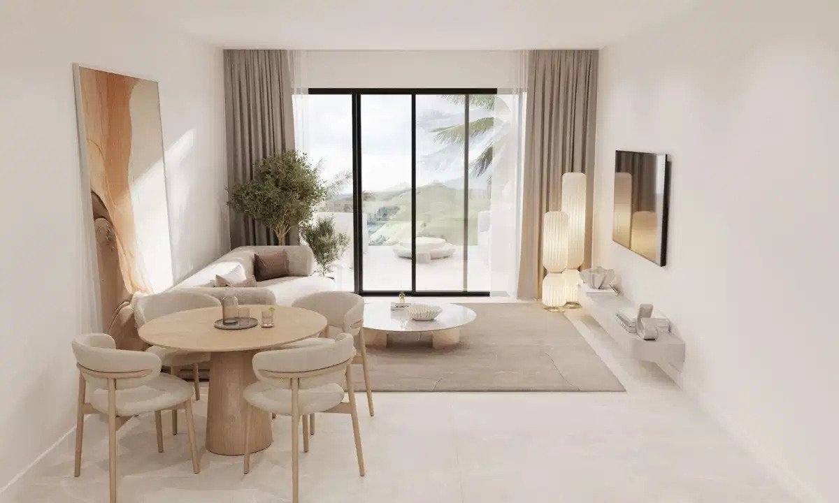 3-Zimmer, 2-Bad Modernes Erdgeschoss-Apartment mit sonniger Terrasse in Estepona