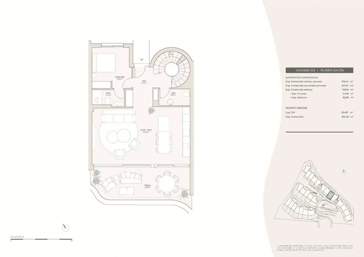 4-Schlafzimmer, 3-Badezimmer Luxus-Reihenhäuser mit Meerblick und privaten Pools in Las Lomas del Higuerón
