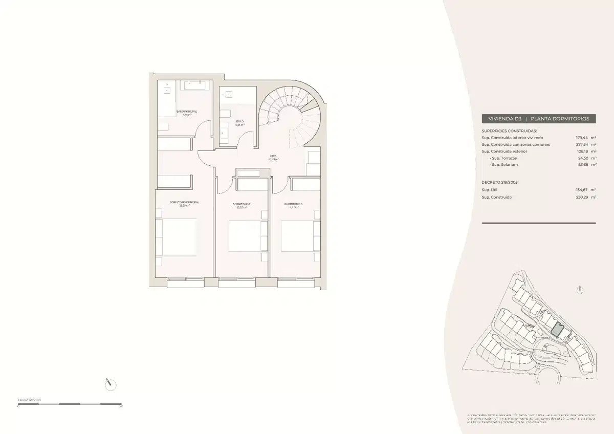 4-Schlafzimmer, 3-Badezimmer Luxus-Reihenhäuser mit Meerblick und privaten Pools in Las Lomas del Higuerón