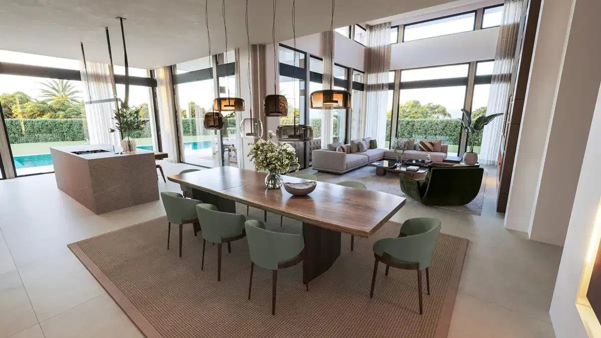 5-Schlafzimmer, 5-Badezimmer Luxusvilla mit beheiztem Pool in Marbellas Goldener Meile
