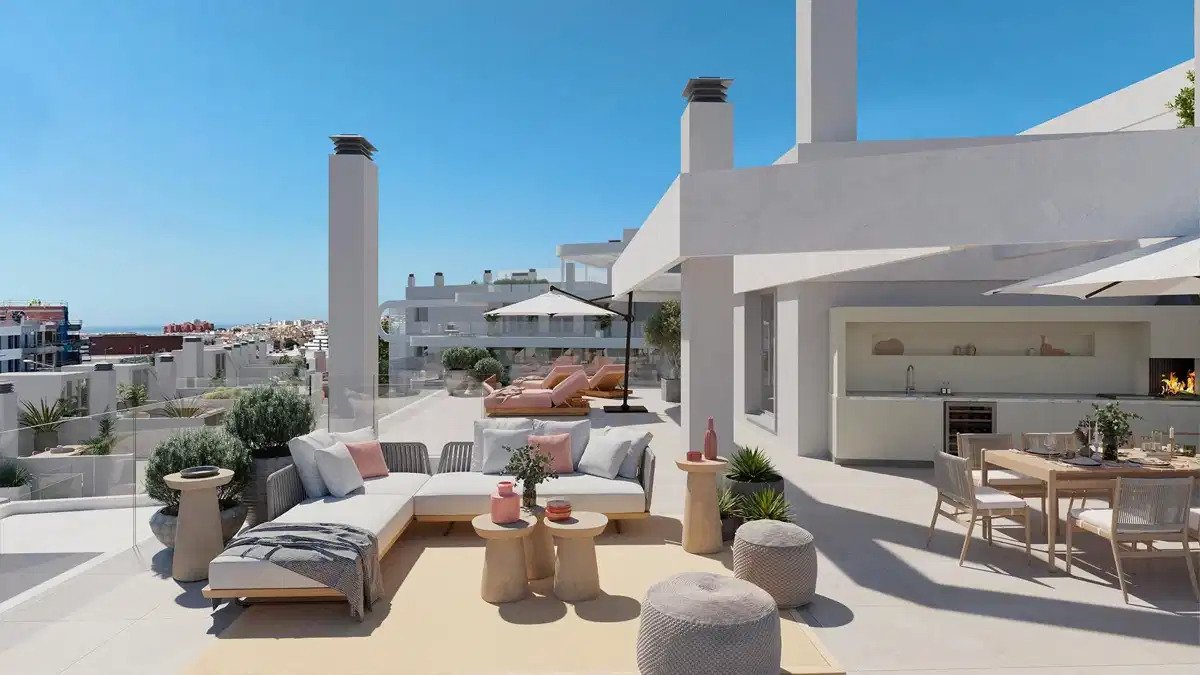 4-Zimmer, 3-Bad Modernes Stadthaus im besten Wohnviertel von Estepona