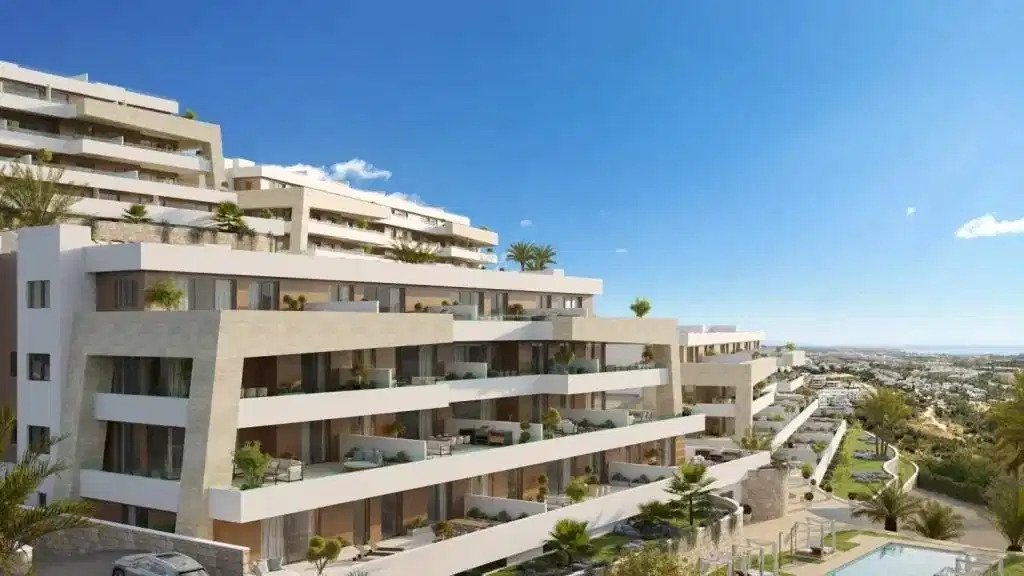 3-Zimmer, 3-Bad Luxuswohnung mit Meerblick und außergewöhnlichen Annehmlichkeiten in der Nähe von Estepona