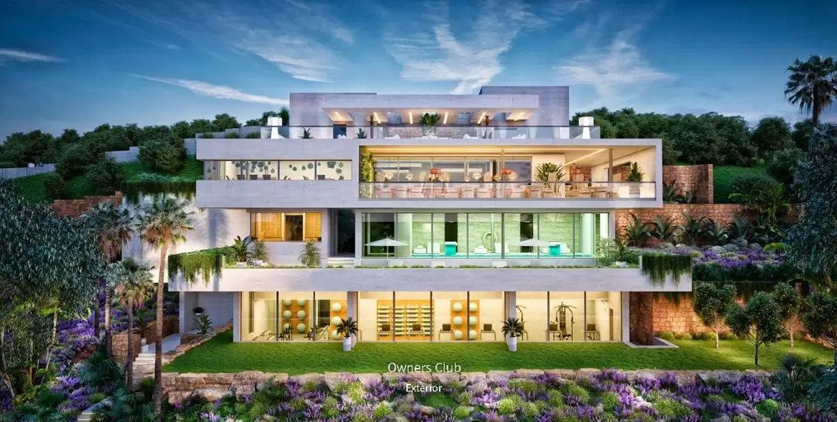 4-Schlafzimmer, 6-Badezimmer Luxusvillen in Palo Alto mit privatem Infinity-Pool und Solarium