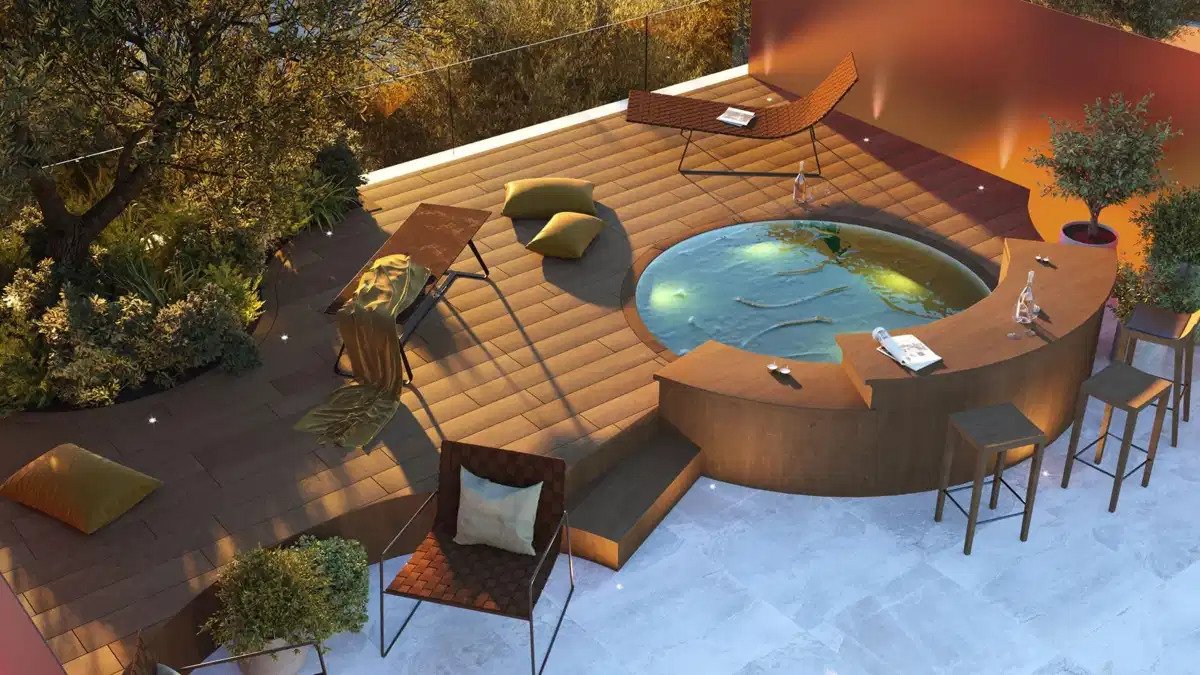 2-Zimmer, 2-Bad-Wohnung mit Panoramablick auf das Meer und nachhaltigem Design in El Higuerón
