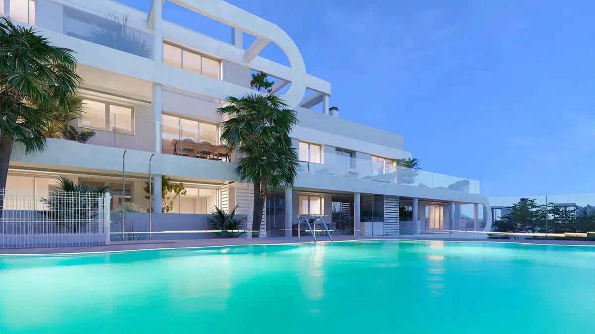 2-Zimmer, 2-Bad-Penthouse mit zeitgenössischem Design und Annehmlichkeiten in Estepona