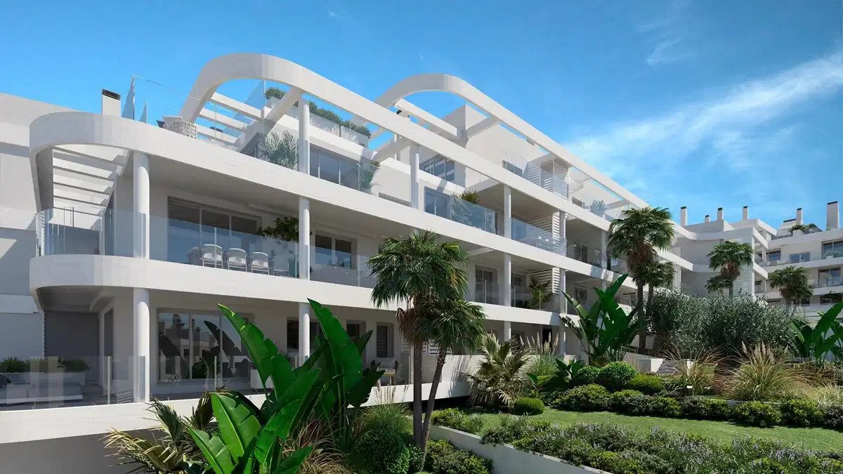 2-Zimmer, 2-Bad-Penthouse mit zeitgenössischem Design und Annehmlichkeiten in Estepona