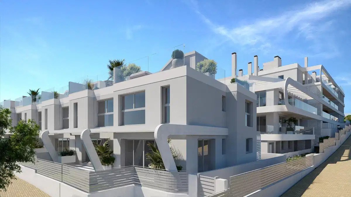 2-Zimmer, 2-Bad-Penthouse mit zeitgenössischem Design und Annehmlichkeiten in Estepona