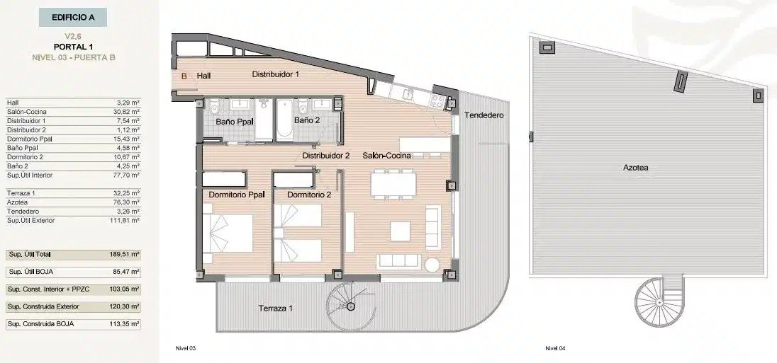 2-Zimmer, 2-Bad-Penthouse mit zeitgenössischem Design und Annehmlichkeiten in Estepona