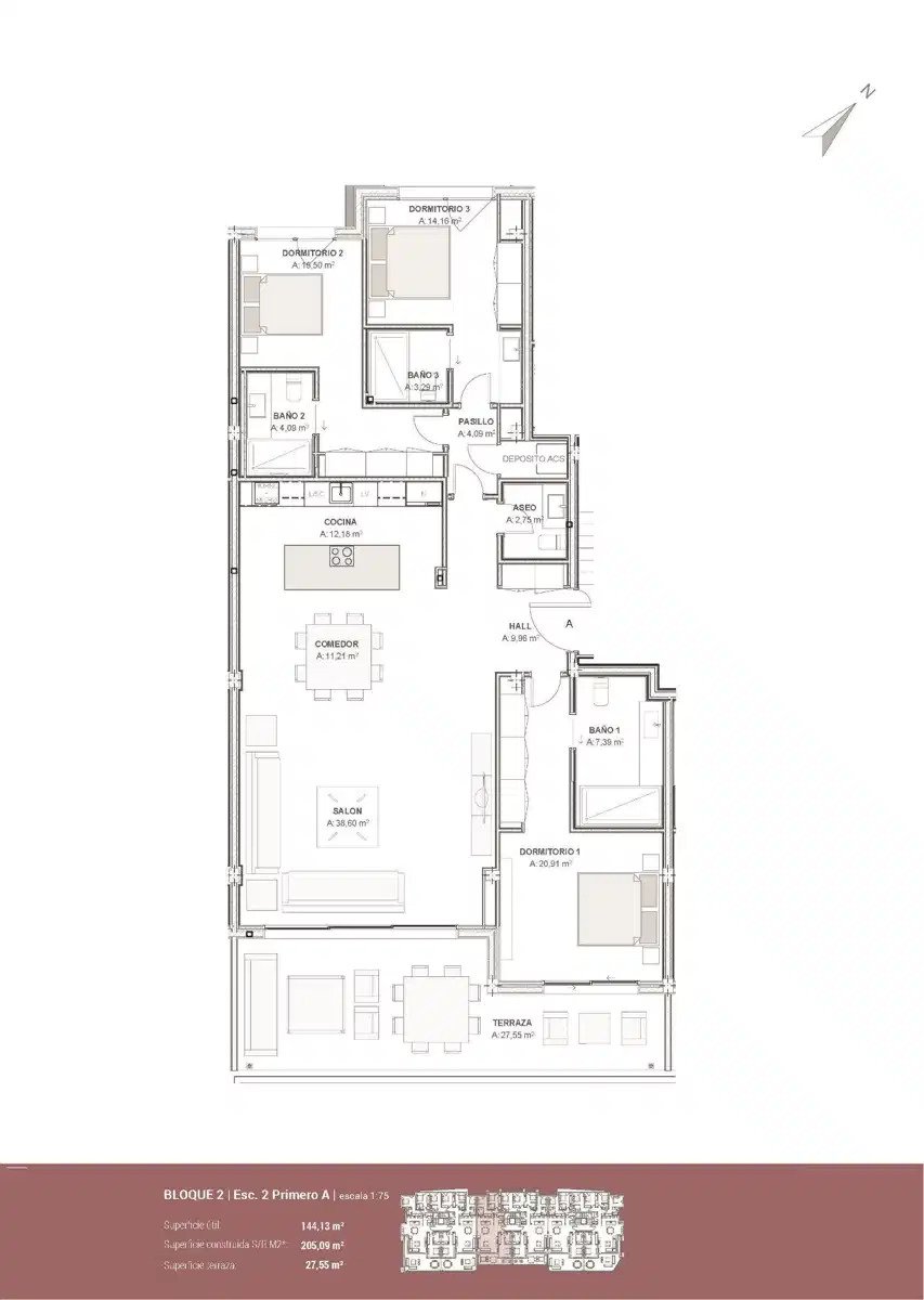 3-Zimmer, 3-Bad Luxuswohnung mit Meerblick in Esteponas neuem Goldenen Mile