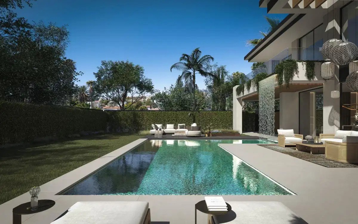 4-Zimmer, 5-Bad Villa mit zeitgenössischer Eleganz in Marbella