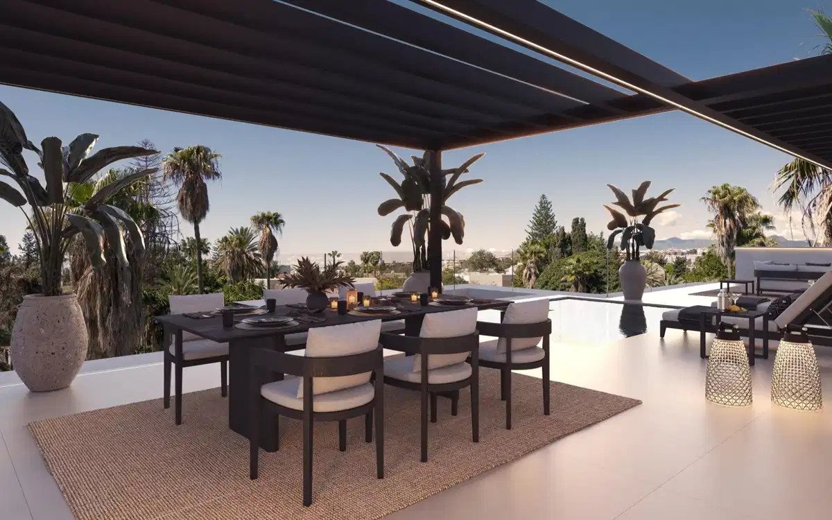 4-Zimmer, 5-Bad Villa mit zeitgenössischer Eleganz in Marbella