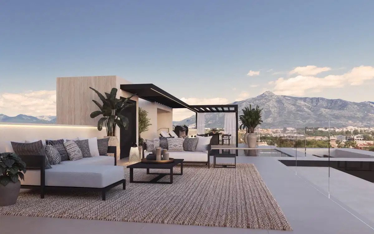 4-Zimmer, 5-Bad Villa mit zeitgenössischer Eleganz in Marbella