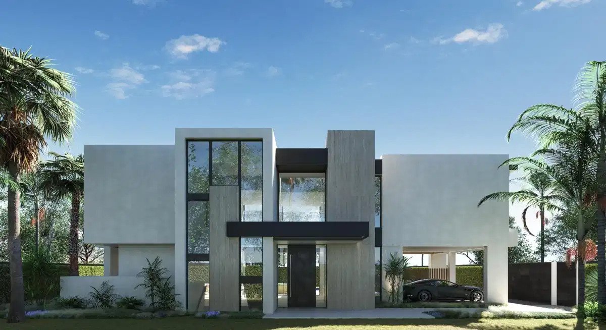 4-Zimmer, 5-Bad Villa mit zeitgenössischer Eleganz in Marbella
