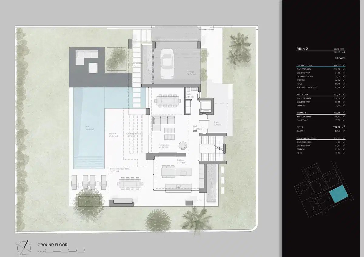 4-Zimmer, 5-Bad Villa mit zeitgenössischer Eleganz in Marbella