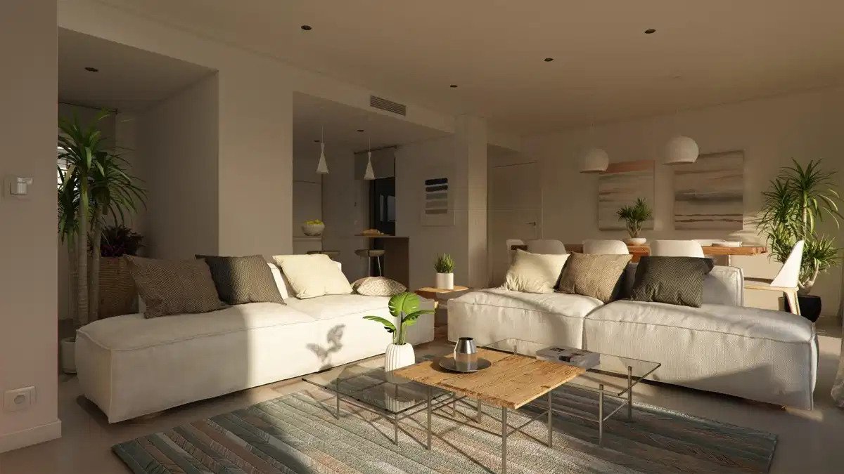 3-Zimmer, 2-Bad-Penthouse mit Panoramablick auf das Mittelmeer in Casares