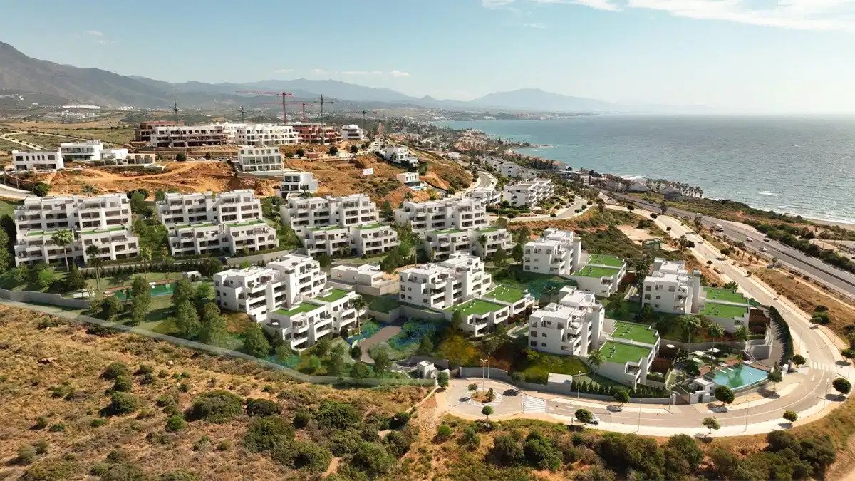 3-Zimmer, 2-Bad-Penthouse mit Panoramablick auf das Mittelmeer in Casares
