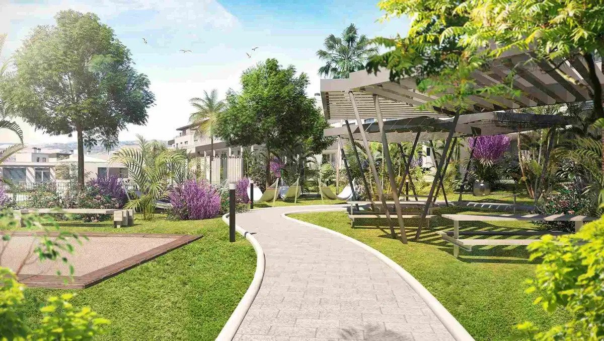2-Zimmer, 2-Bad Penthouse mit großzügigen Terrassen und südlicher Ausrichtung in der Nähe von Estepona