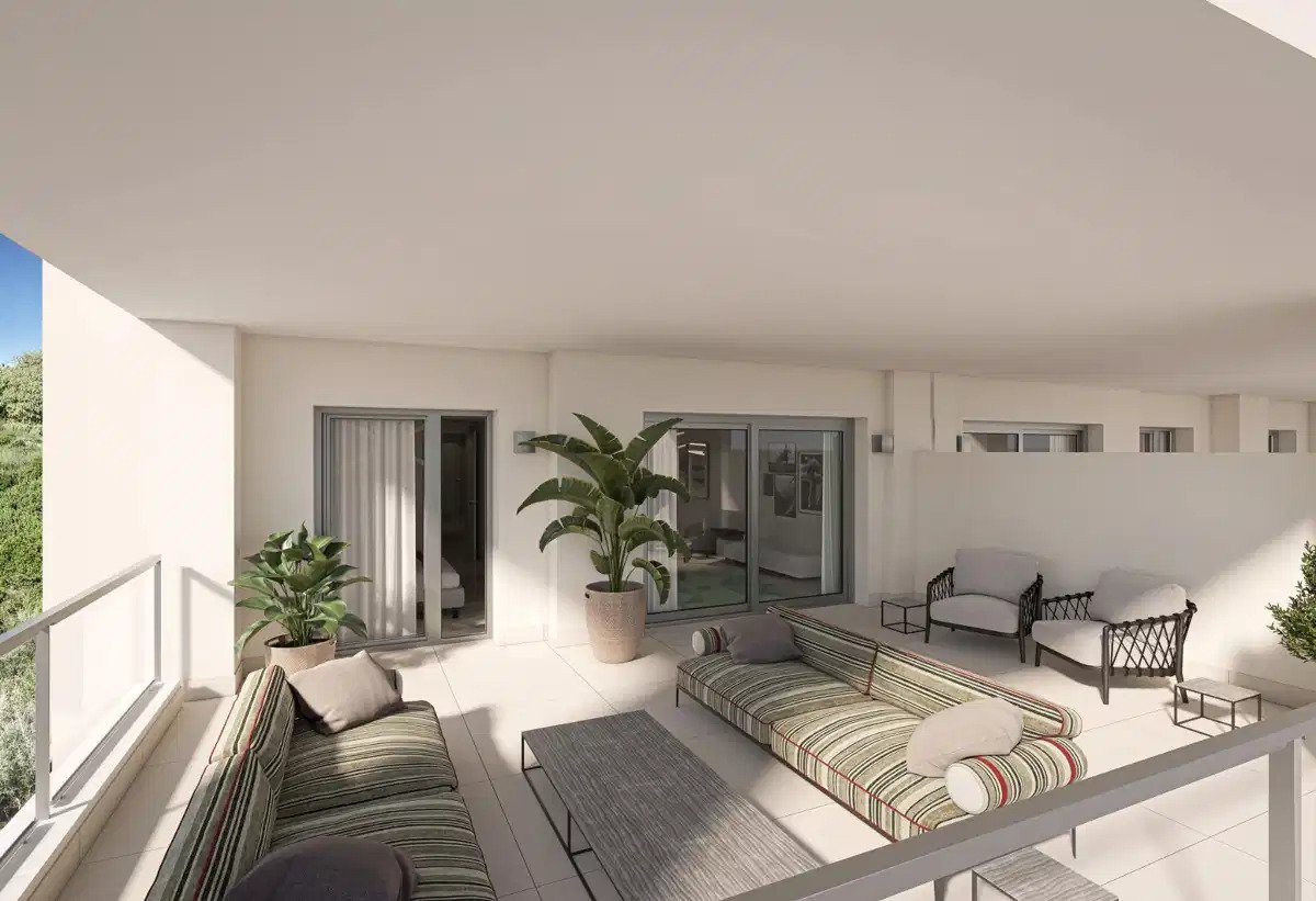 3-Zimmer, 2-Bad-Penthouse mit Meerblick und Premium-Annehmlichkeiten in Bahía de las Rocas, Manilva
