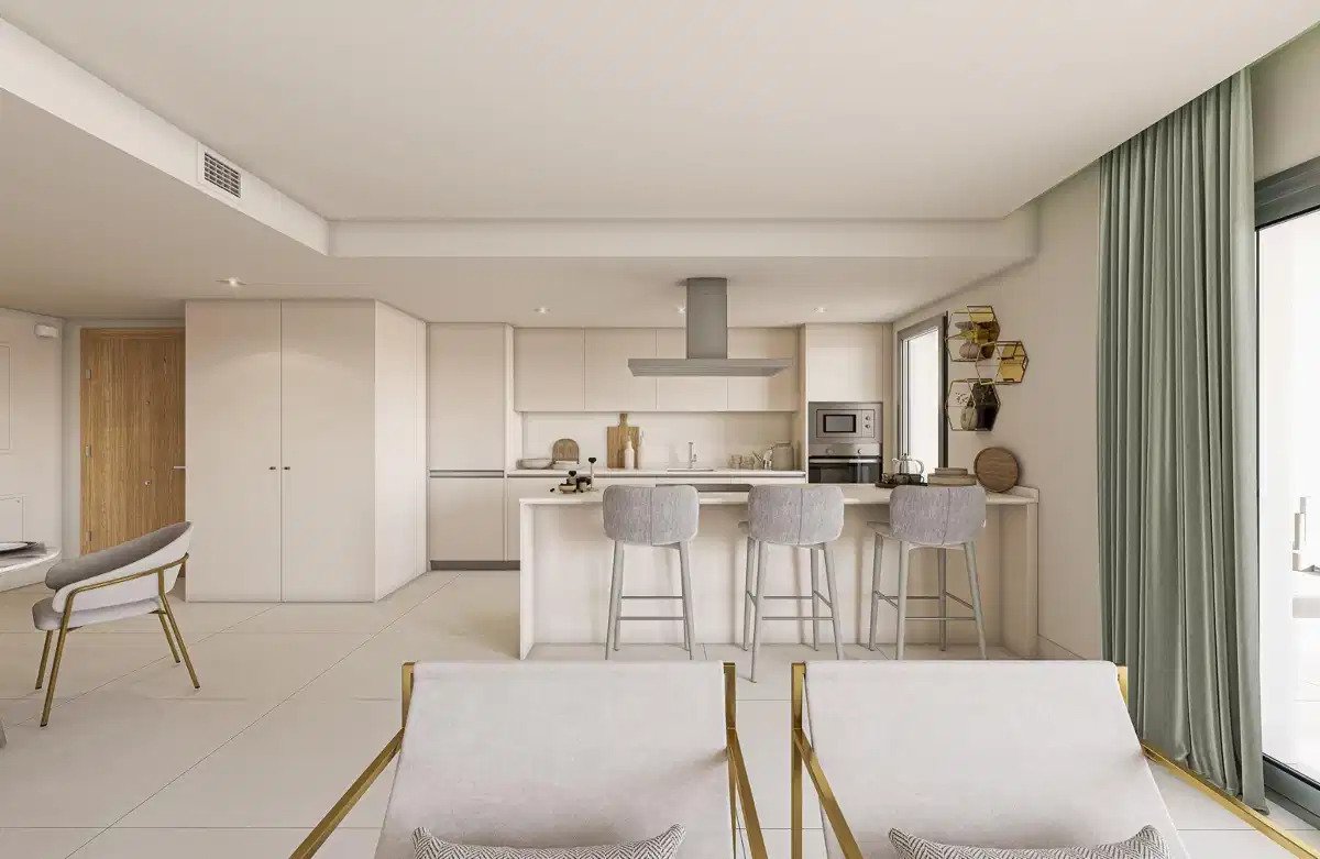 3-Zimmer, 2-Bad-Penthouse mit Meerblick und Premium-Annehmlichkeiten in Bahía de las Rocas, Manilva