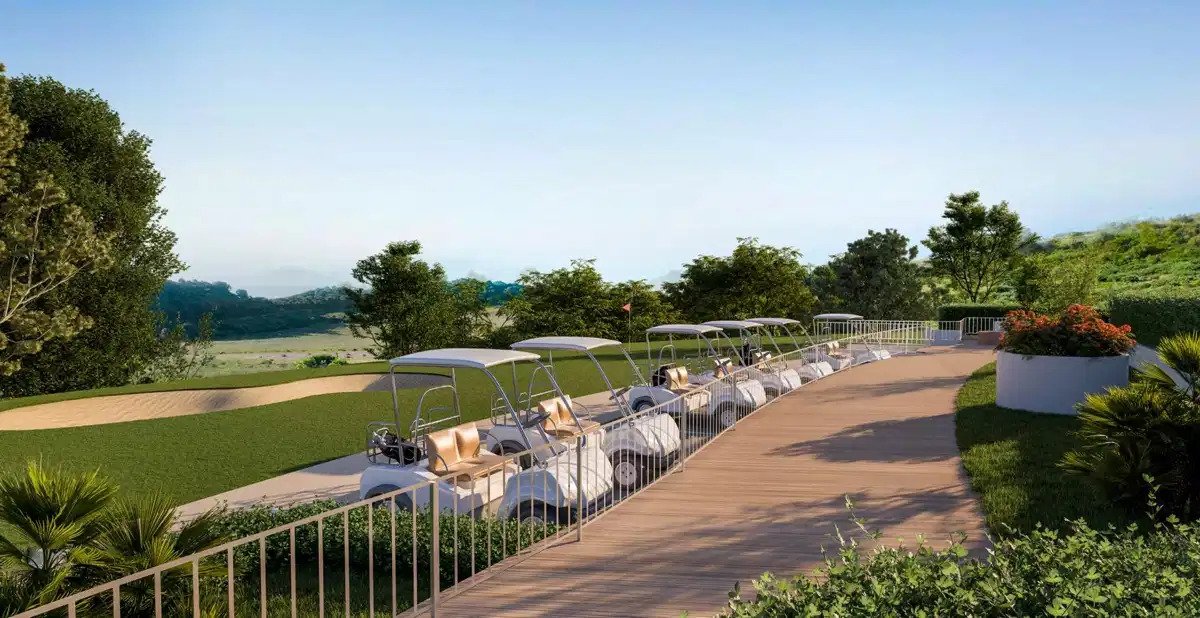3-Zimmer, 2-Bad moderne Apartments mit Golfblick in Estepona Golf, Málaga