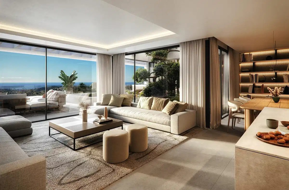3-Zimmer, 2-Bad Wohnung im Erdgeschoss mit geräumigen Terrassen in Casares