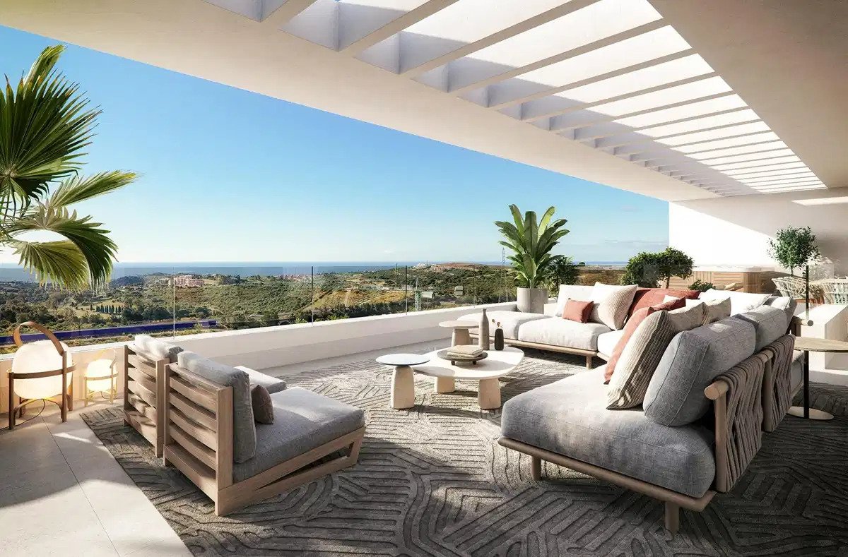 3-Zimmer, 2-Bad Wohnung im Erdgeschoss mit geräumigen Terrassen in Casares