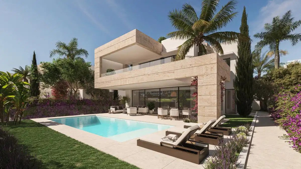 5-Schlafzimmer, 6-Badezimmer exklusive Neubauvillen in Estepona neben El Campanario Golf