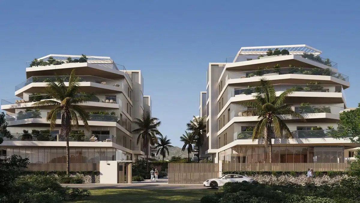 3-Zimmer, 2-Bad Penthouse mit panoramischem Dachpool in Las Lagunas de Mijas