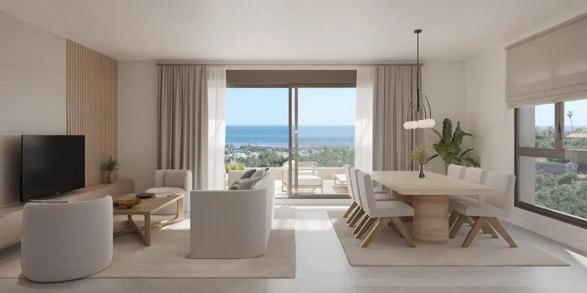 2-Zimmer, 2-Bad-Penthouse mit Meerblick und außergewöhnlichen Annehmlichkeiten in Selwo, Estepona