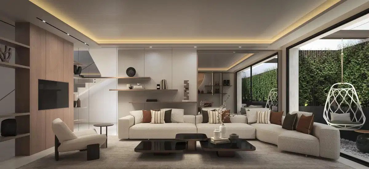 4-Schlafzimmer, 4-Badezimmer Luxusvillen mit Meerblick in Bel Air, Estepona